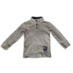 Geranimals Gray Fleece knit Sweater, Sz:5